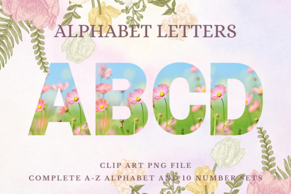 Choosing a Sweet Floral Alphabet Sublimation Font for Your Projects