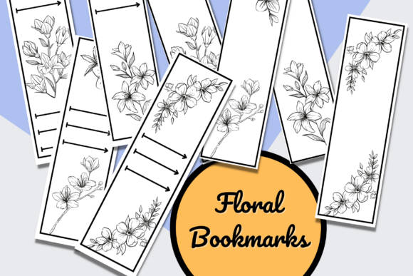 Exploring Floral Bookmark Templates for Personal Crafting and Thoughtful Annotation