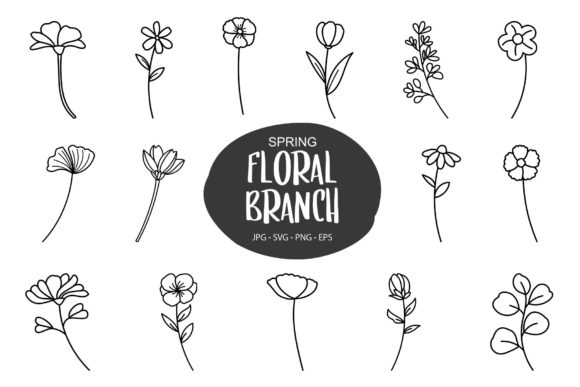 Exploring the Floral Branch Set: A Comprehensive Resource for Design Projects