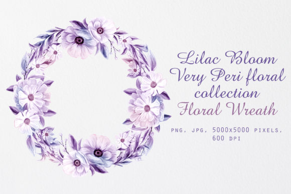 Lilac Bloom Floral Wreath: A Symbolic Framework for Creative Structure