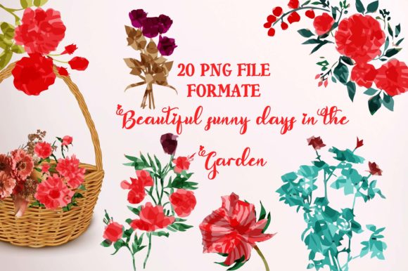 Navigating Digital Watercolor Bundles: Evaluating the Spring-Summer Floral Collection