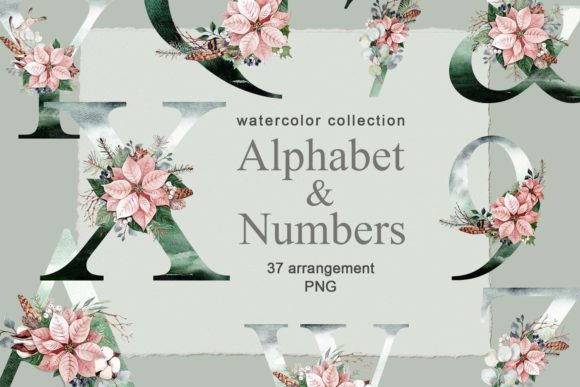 The Artful Integration of Watercolor Floral Alphabets in Modern Celebrations