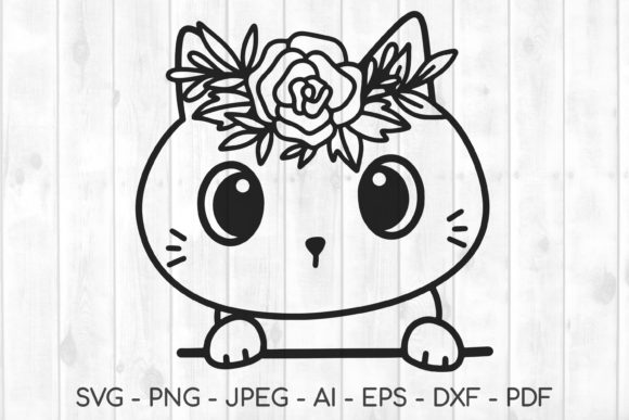 The Creative Versatility of Floral, Classic, and Outline Cat SVG Designs