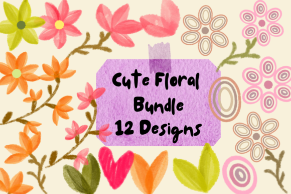 The Floral Watercolor Elements Bundle: A Versatile Toolkit for Modern Creativity