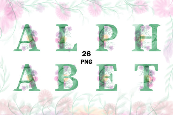 The Practical Magic of Floral Watercolor Alphabet Clipart