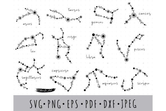 The Zodiac Floral Constellation SVG Bundle: A Creator's Practical Guide