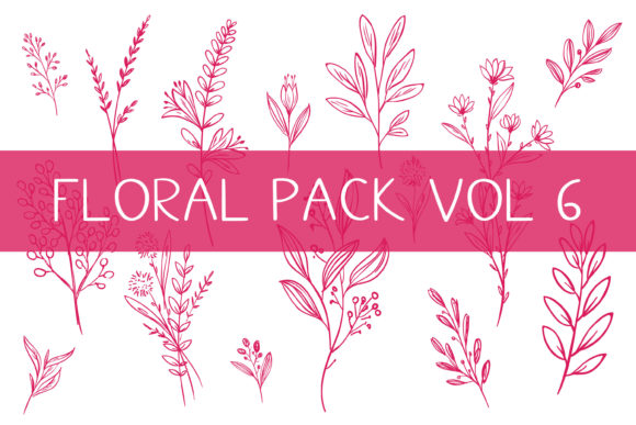Unleashing Creative Potential with Outline Floral Pack Bundle Vol 6