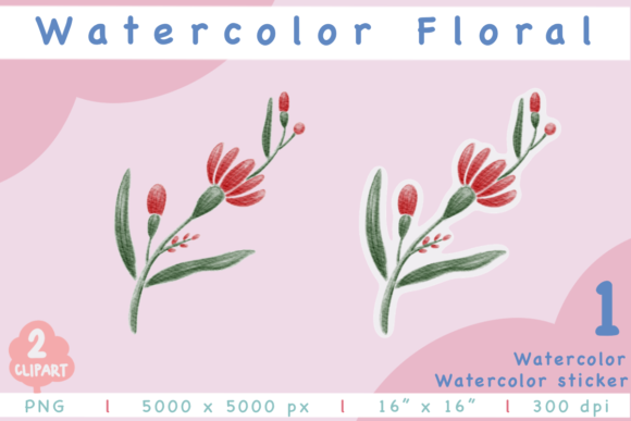 Watercolor Floral Clipart: A Process-Oriented Guide to Integrating Artistic Assets