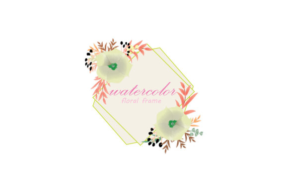 Watercolor Floral Peony Frame Border: An Artistic Design Resource